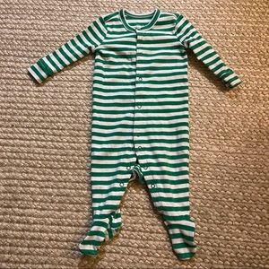Primary Long Sleeve snap footie pajamas 3-6mo